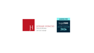 Josiah Hincks Legal 500